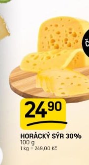 HORÁCKÝ SÝR 30%