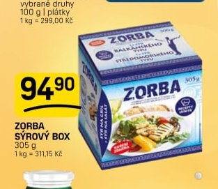 ZORBA SÝROVÝ BOX