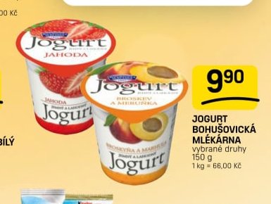 JOGURT BOHUŠOVICKÁ MLÉKÁRNA