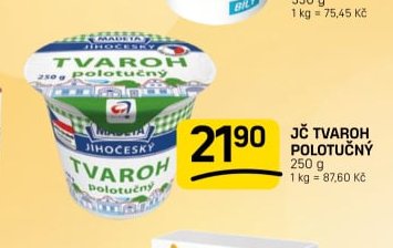 JČ TVAROH POLOTUČNÝ