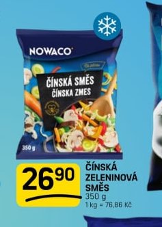 ČÍNSKÁ ZELENINOVÁ SMĚS