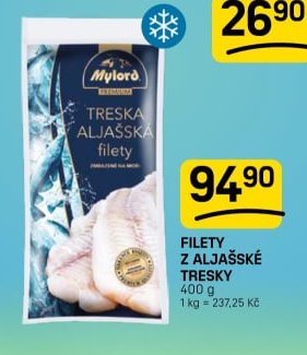 FILETY Z ALJAŠSKÉ TRESKY