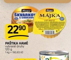 PAŠTIKA HAMÉ