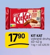 KIT KAT vybrané druhy
