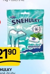 SNĚHULKY vybrané druhy