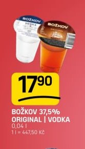 BOŽKOV 37,5% ORIGINAL | VODKA