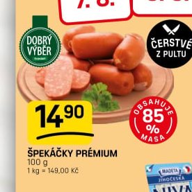 Špekáčky Prémium