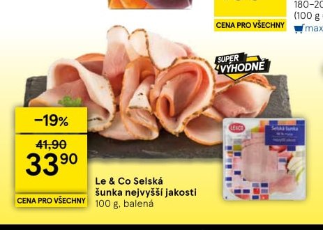 Le & Co Selská šunka