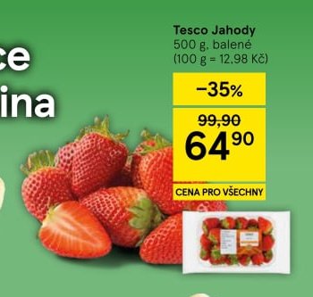 Tesco Jahody