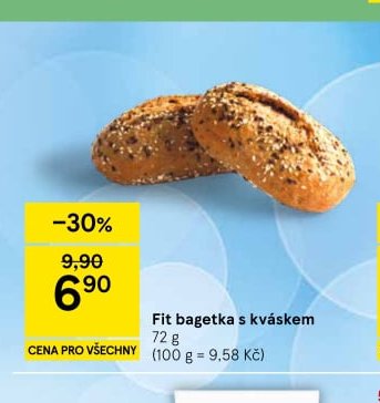 Fit bagetka s kváskem