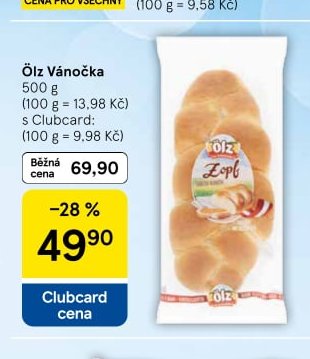 Ölz Vánočka