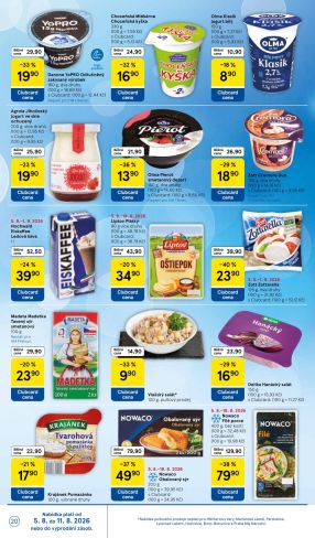 akční leták Tesco 5.8.2026-11.8.2026