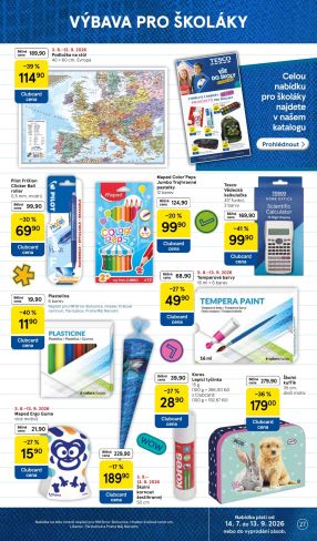 akční leták Tesco 5.8.2026-11.8.2026