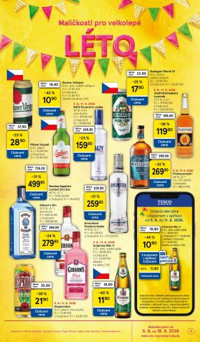 akční leták Tesco 5.8.2026-11.8.2026