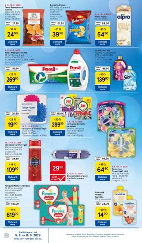 akční leták Tesco 5.8.2026-11.8.2026