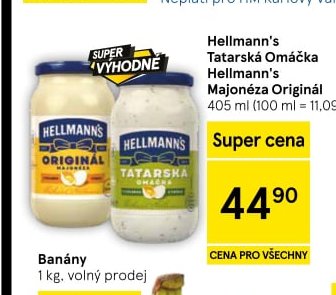 Hellmann's Tatarská Omáčka / Majonéza Originál