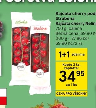 Rajčata cherry Nelinka