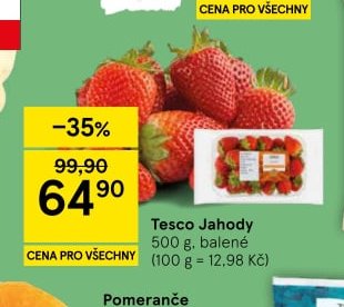 Tesco Jahody