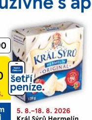 Král Sýrů Hermelín 120 g