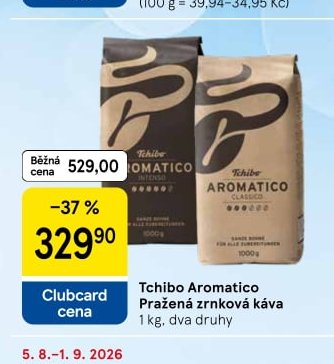 Tchibo Aromatico Pražená zrnková káva