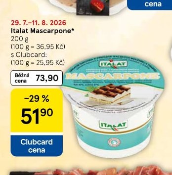 Italat Mascarpone 200 g