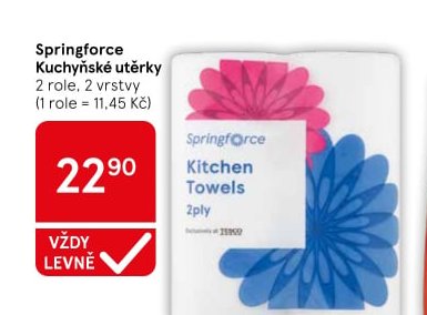 Springforce Kuchyňské utěrky