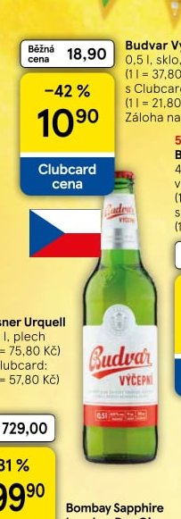 Budvar Výčepní 0,5 l