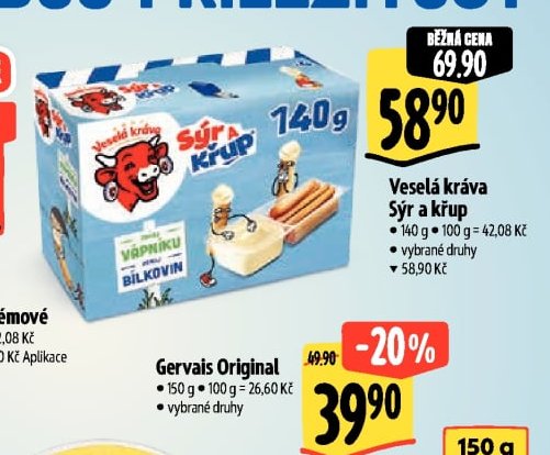 Veselá kráva Sýr a křup