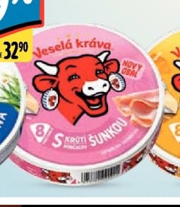 Veselá kráva se šunkou
