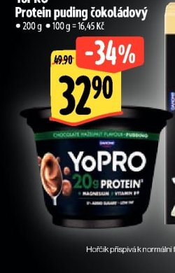 YoPRO Protein puding čokoládový
