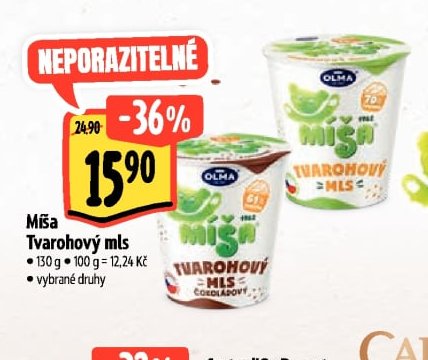 Míša Tvarohový mls