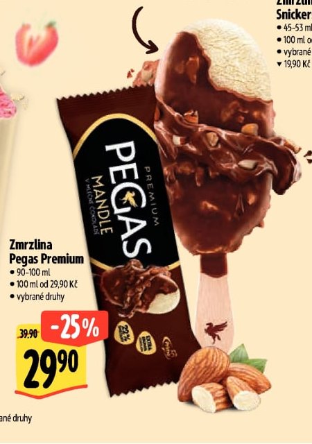 Zmrzlina Pegas Premium
