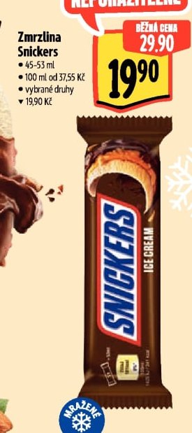 Zmrzlina Snickers