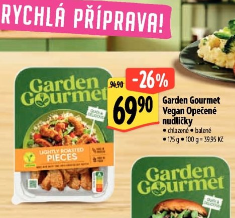 Garden Gourmet Vegan Opečené nudličky