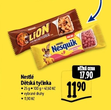 Nestlé Dětská tyčinka
