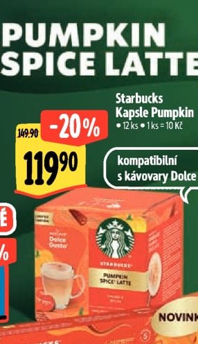 Starbucks Kapsle Pumpkin