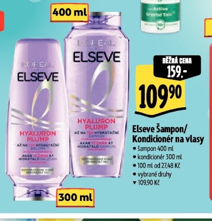 Elseve Šampon/Kondicionér na vlasy