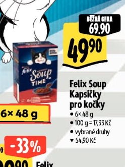 Felix Soup kapsičky pro kočky