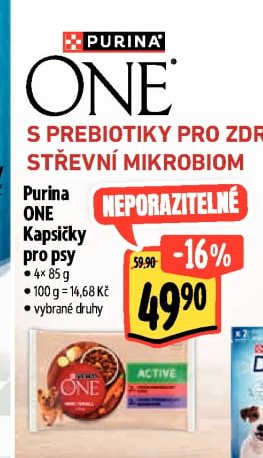 Purina ONE kapsičky pro psy