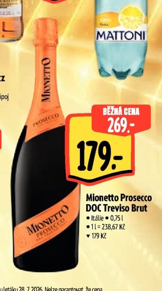 Mionetto Prosecco DOC Treviso Brut