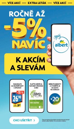 akční leták Albert 5.8.2026-11.8.2026