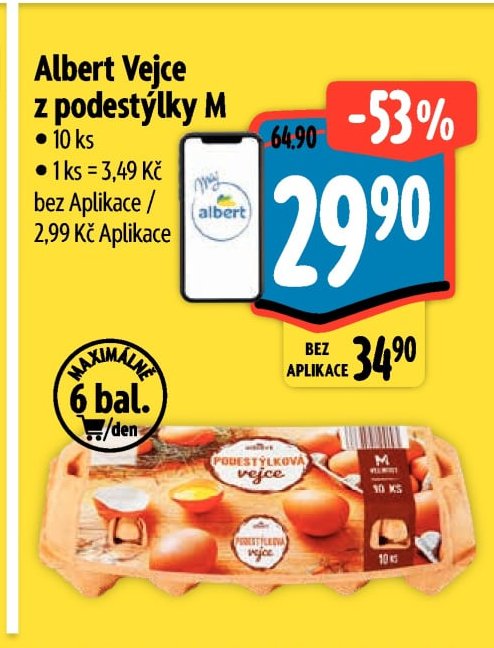 Albert Vejce z podestýlky M