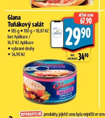 Giana Tuňákový salát