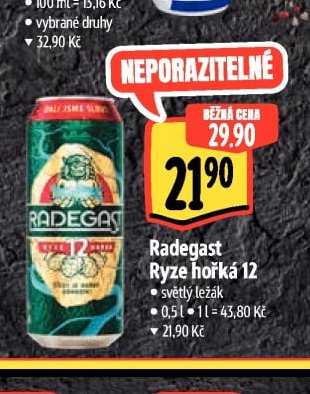 Radegast Ryze hořká 12