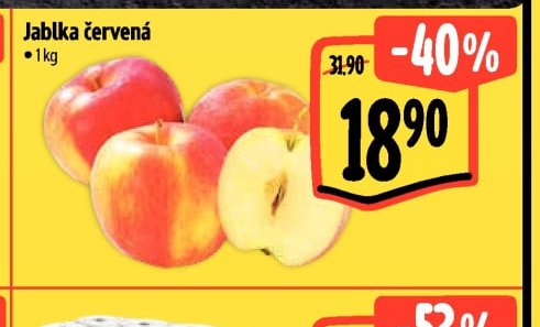 Jablka červená