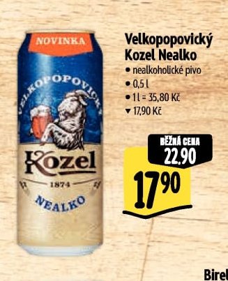 Velkopopovický Kozel Nealko