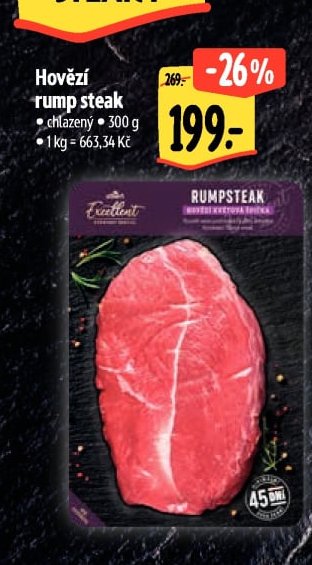 Hovězí rump steak