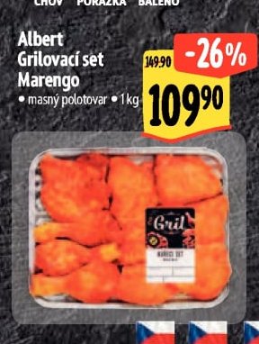 Albert Grilovací set Marengo