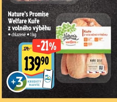 Nature's Promise Welfare Kuře z volného výběhu