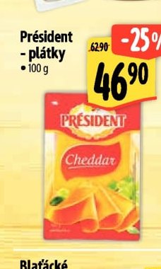 Président - plátky
